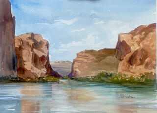 Late Afternoon on the Colorado River