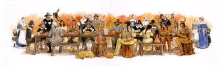 The first Thanksgiving